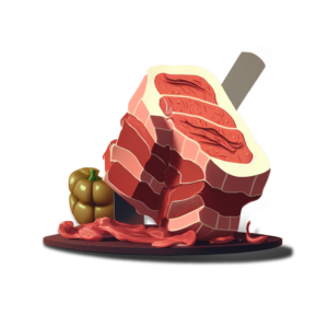 stagezer_meat_with_simple_cartoon_4b60093e-3794-40b8-80a8-21fc6b9dec91 copy